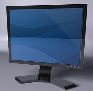 minitor LCD obj