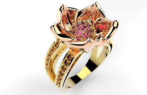 3d model gold ring