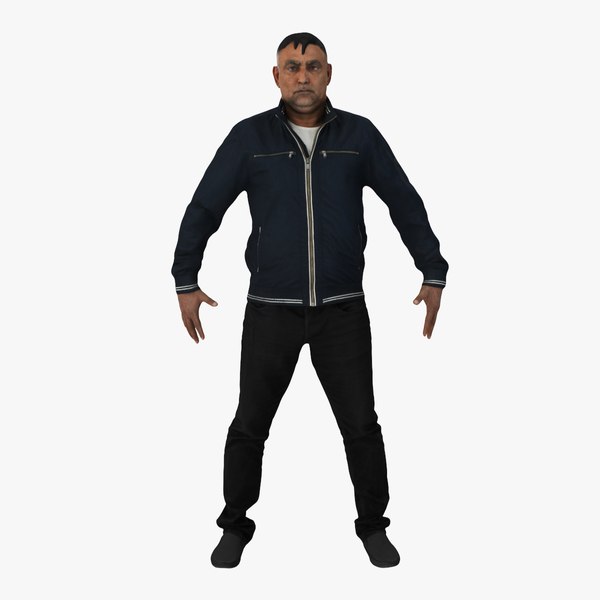 Dylan Casual Winter A Pose 3D