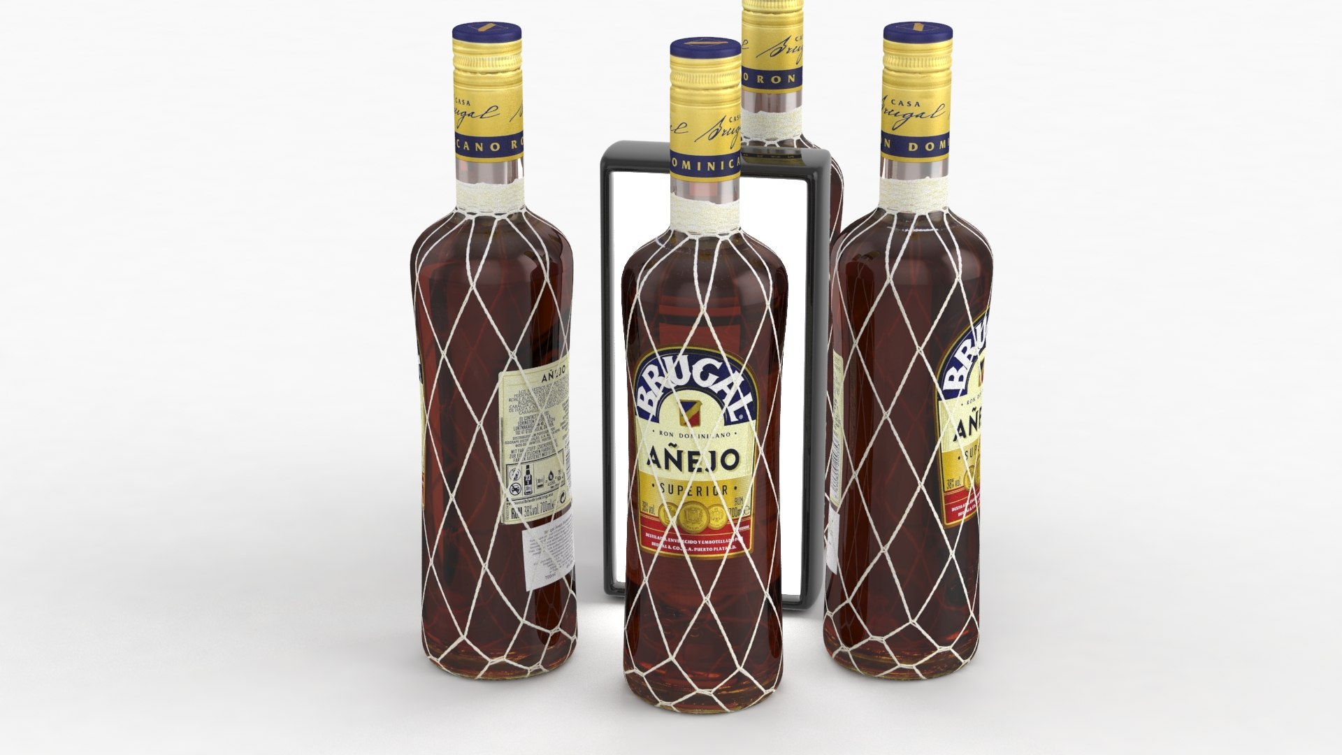 Alcohol Bottle Rum Model - TurboSquid 1685564