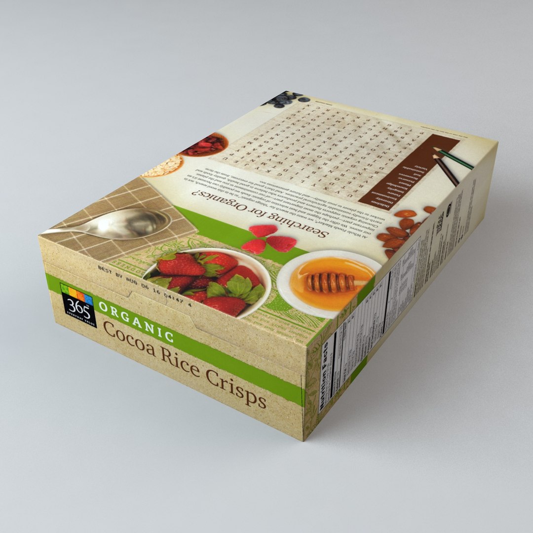 3ds Box Organics Cocoa Rice