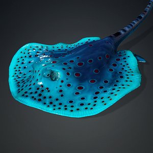 3D Ray Fish-A1