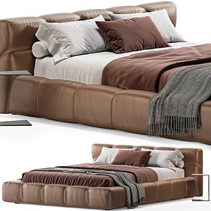 BB Italia Tufty Bed 3D model