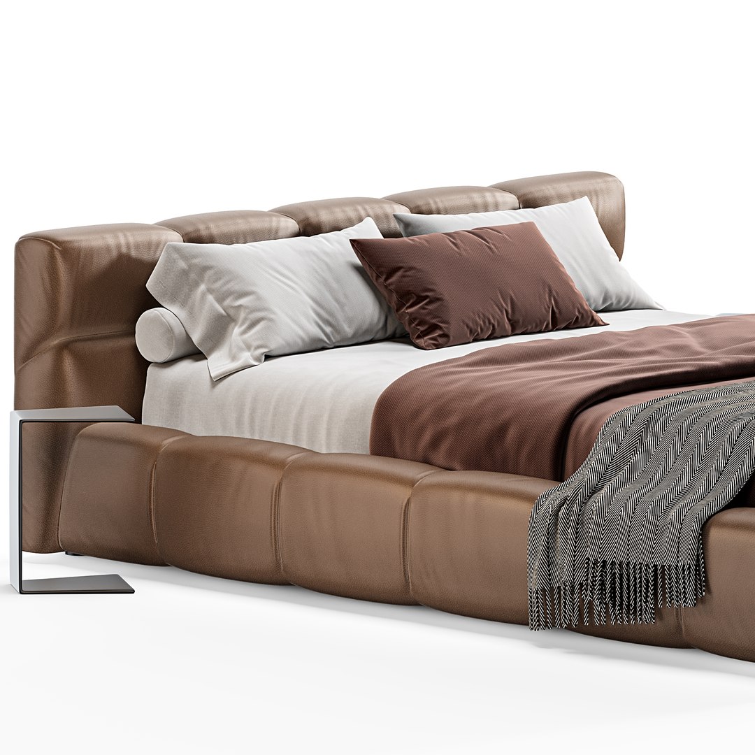 BB Italia Tufty Bed 3D Model - TurboSquid 2093790