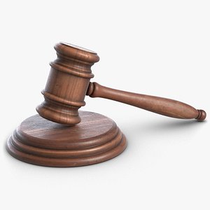 Wooden Judge Gavel