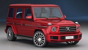 mercedes-benz g class 2019 3D model