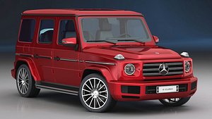 Mercedes-Benz G Class 2019 (Low Interior)
