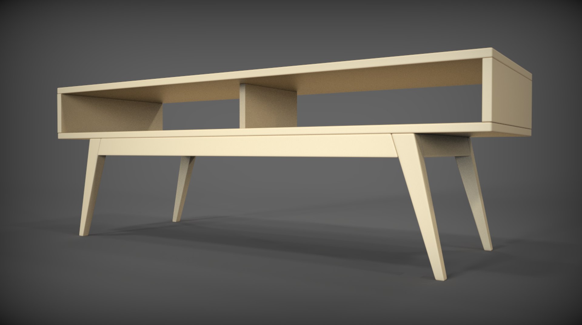 3d Model Of Modern Table
