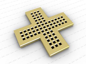 3D model cross