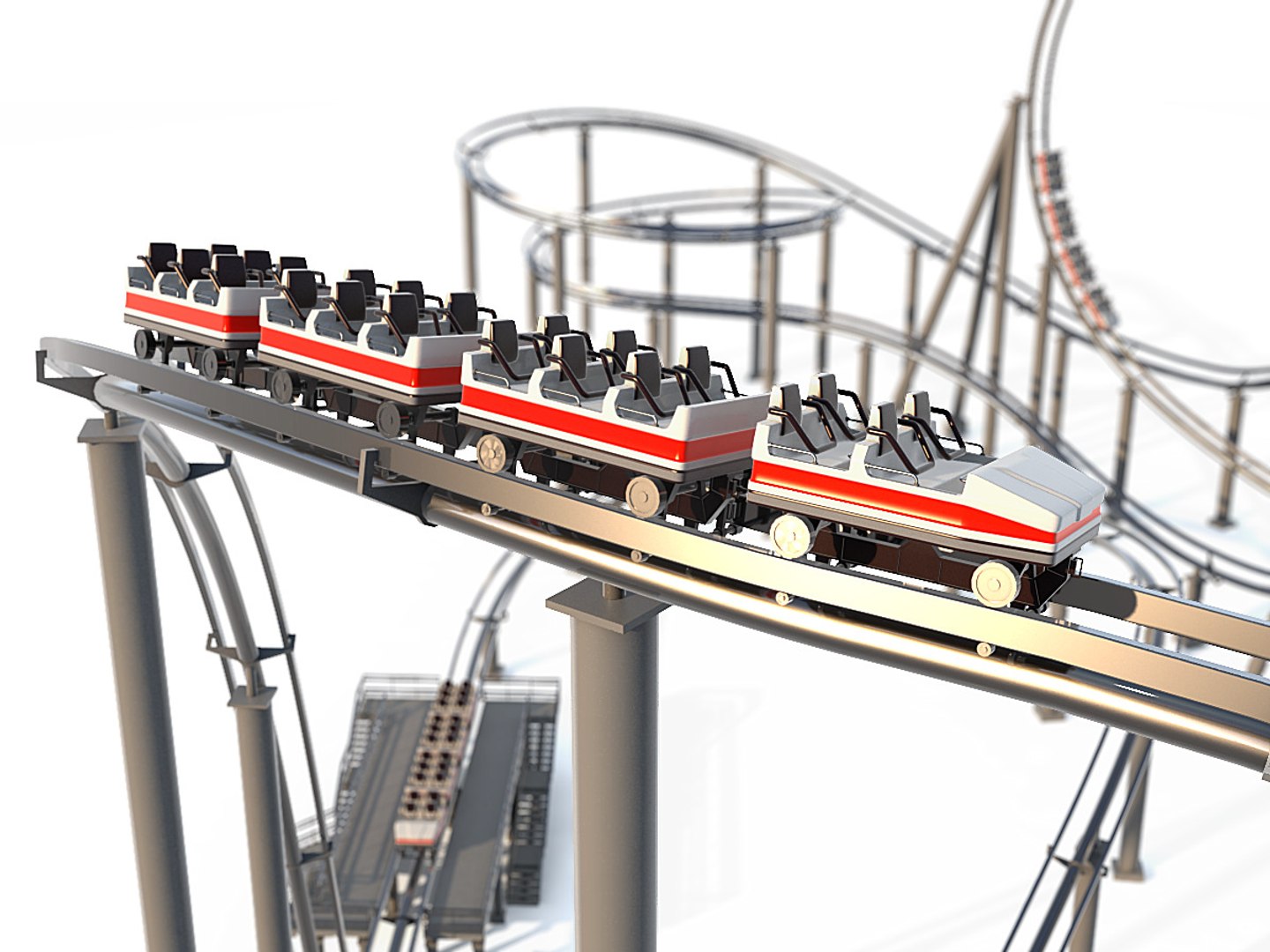 Rolling трек. Roller Coaster track. Coaster 3101 Train. Duplo Rollercoaster Train. Рельсы американских горок.