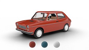 Fiat 127 Special 1971 3d model 3D model
