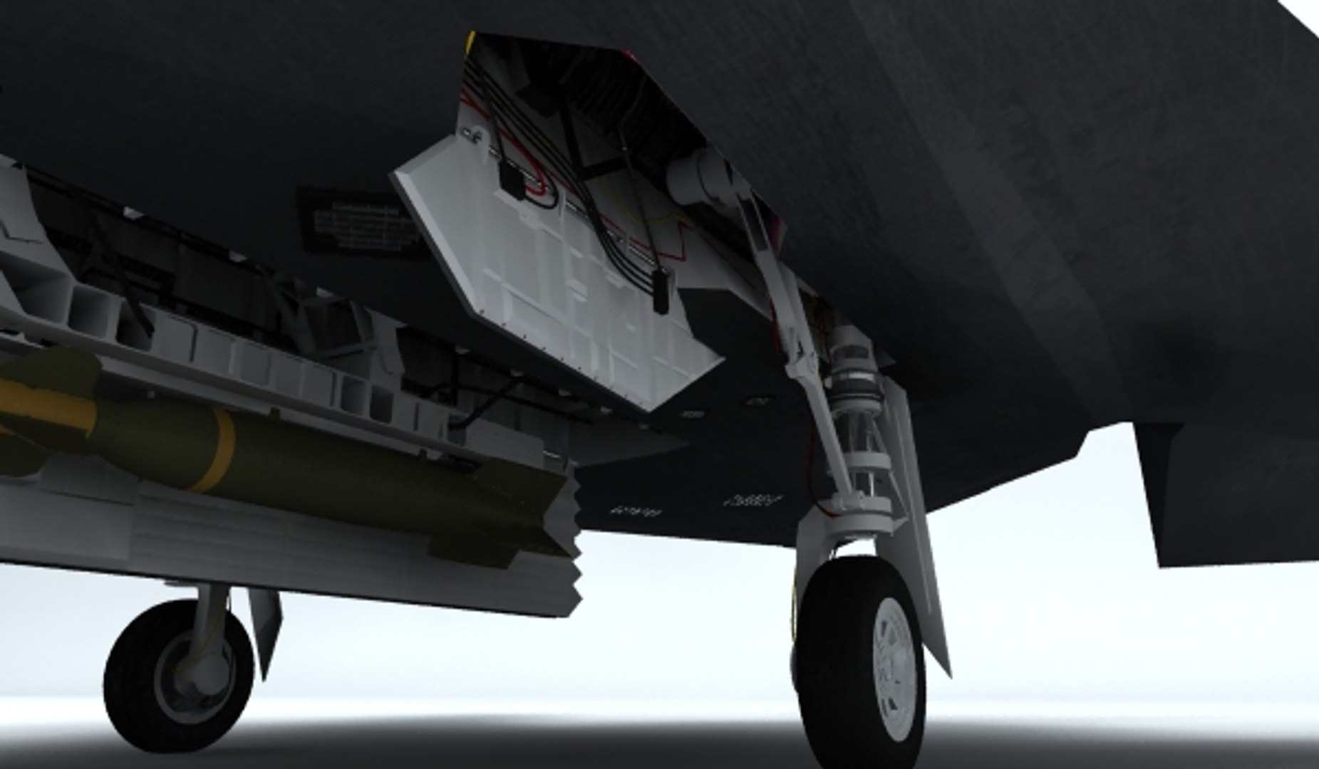 F-117 Stealth 3d Model