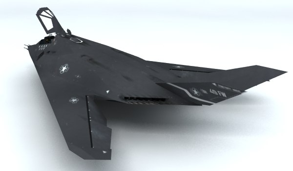 f-117 stealth 3d model