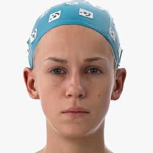 rhea human head lid 3D model