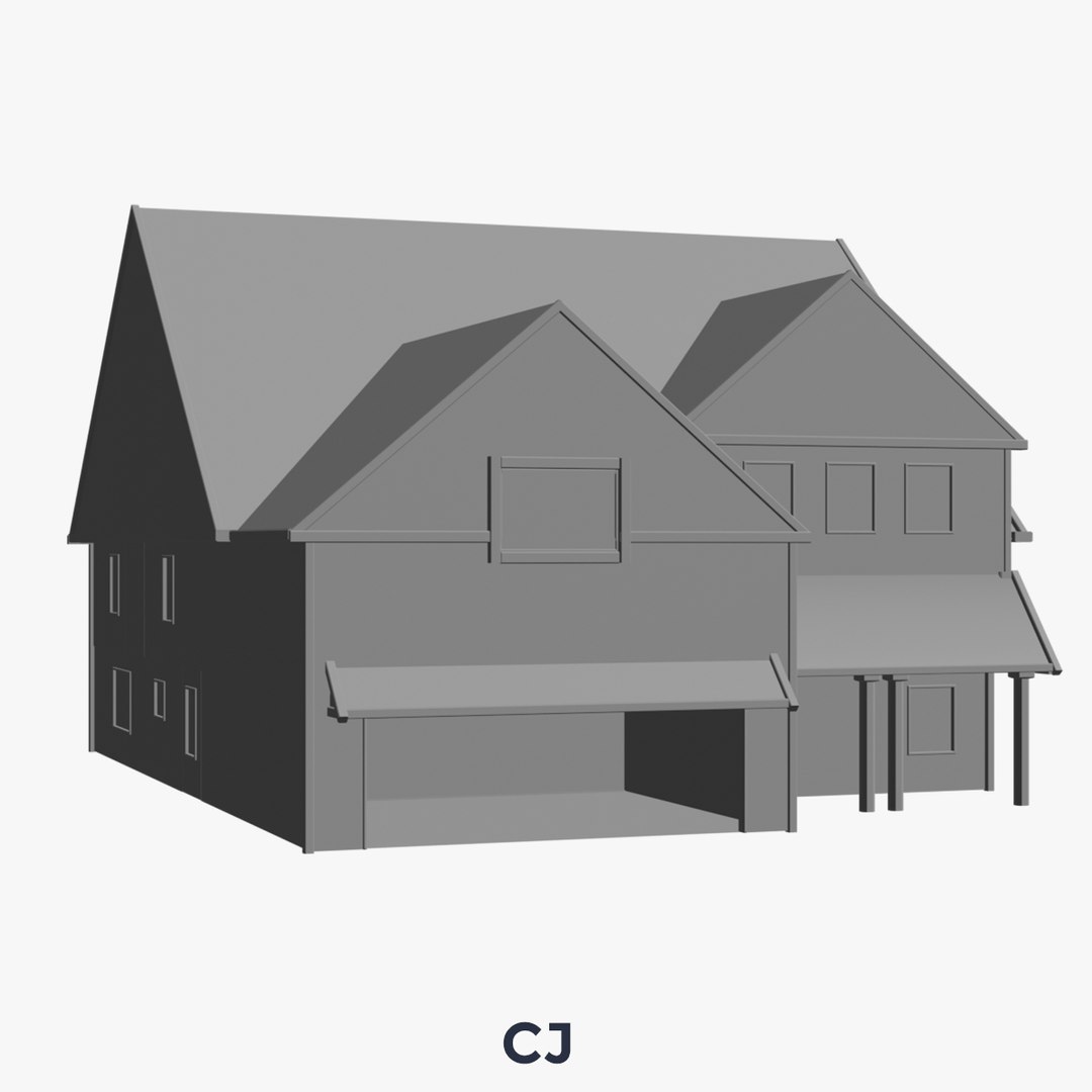 Free House Model - TurboSquid 1801776