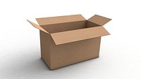 Cardboard box parametric adjustable