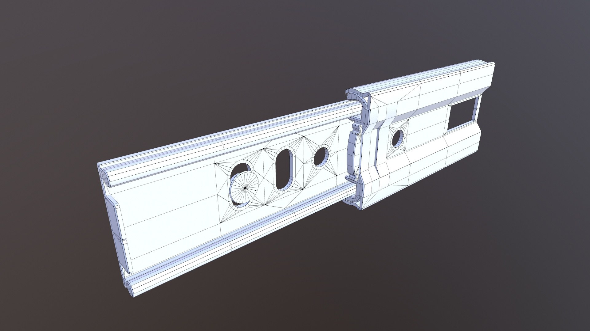 Slide Rail 3D Model - TurboSquid 2296020