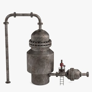 vacuum distillation unit 3d 3ds