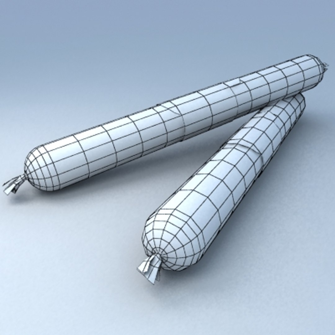 ham meat supermarket large 3d model