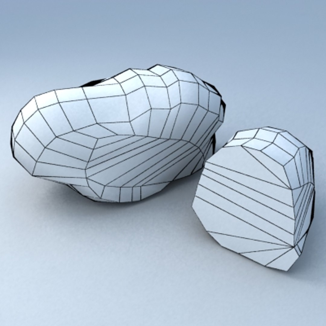 ham meat supermarket large 3d model