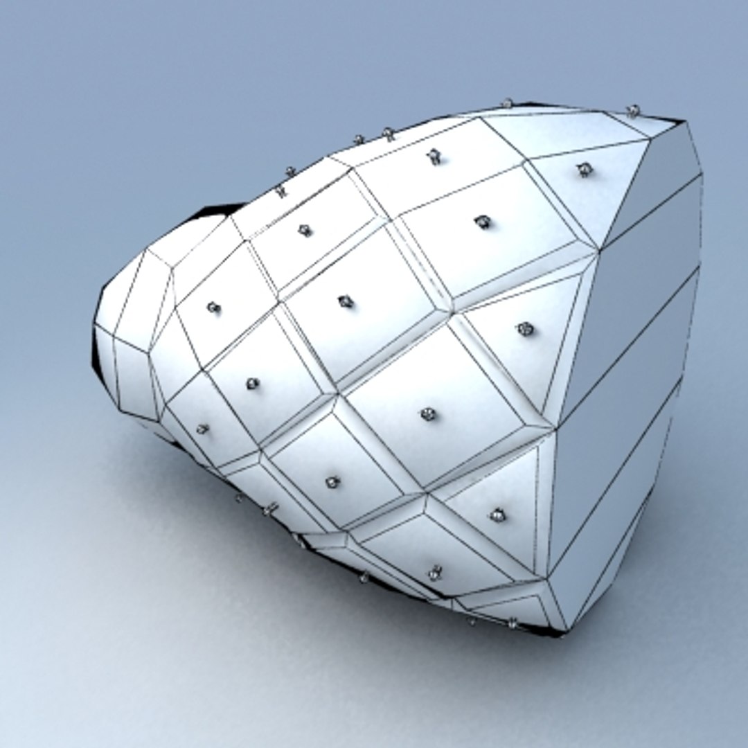 ham meat supermarket large 3d model