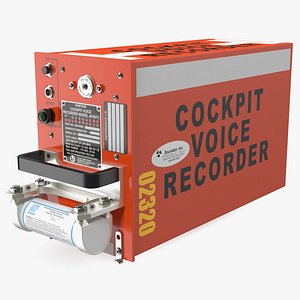 cockpit voice recorder cvr 3D model