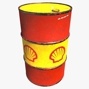 3D barrel shell oil