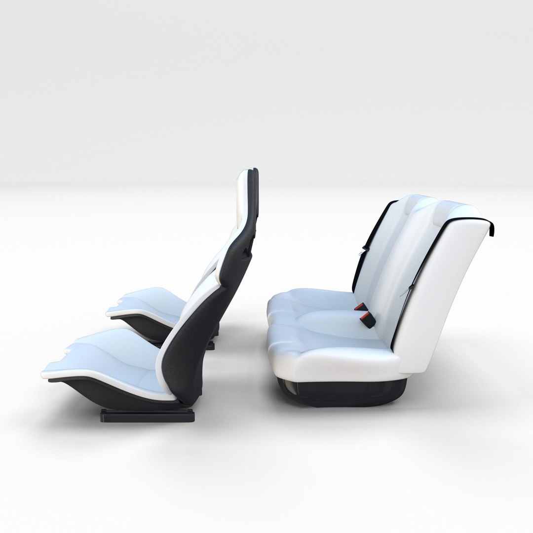 Tesla Roadster Seats 3D Model - TurboSquid 1335379