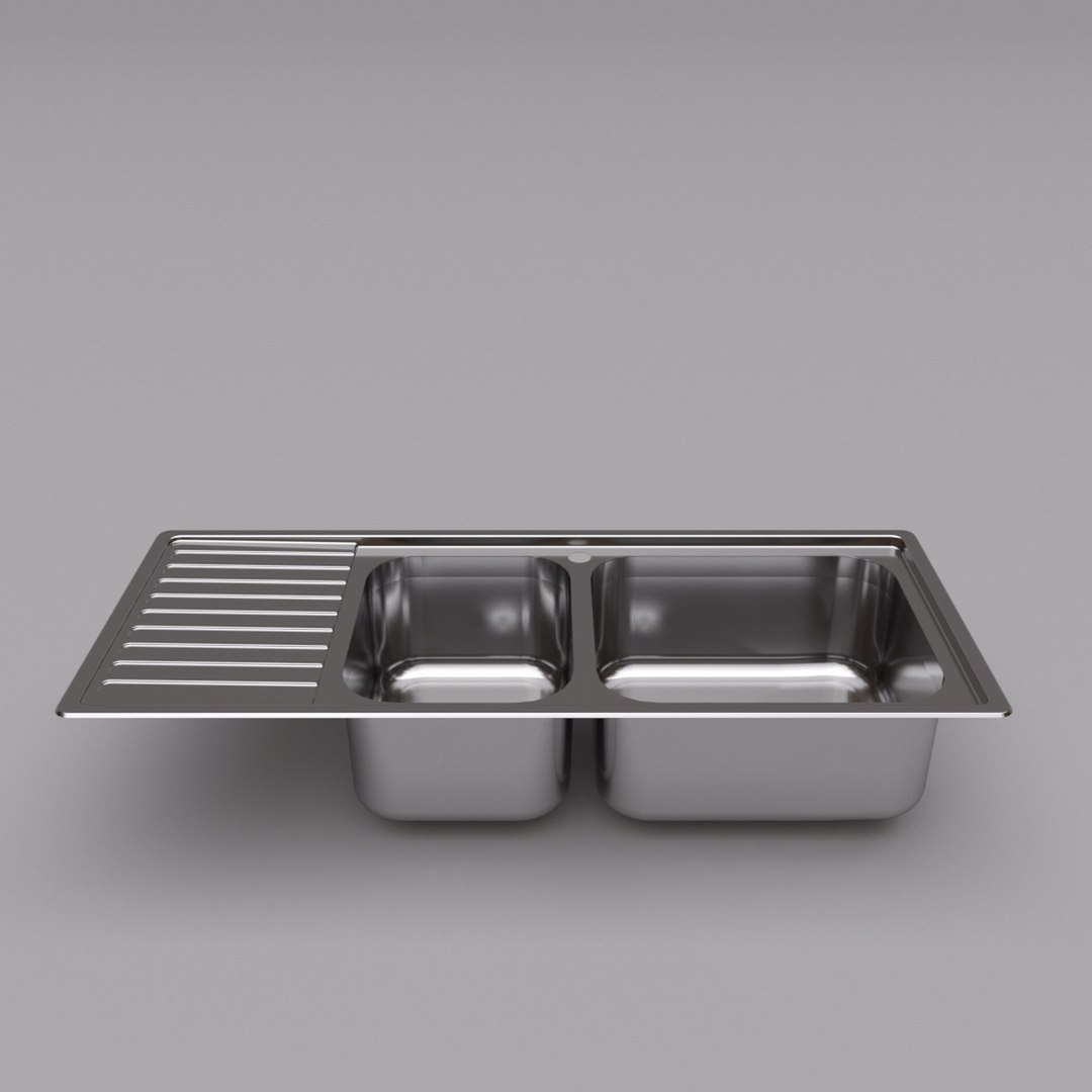 Kitchen Sink 3d Model Turbosquid 1981919