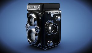 cinema4d rolleiflex camera