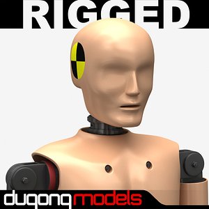 Crash Test Dummy - Rigged