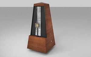 stylish metronome 3D model