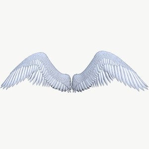 Lowpoly Angel Wings