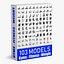 103 Models Gym  Fitness Weight Collection