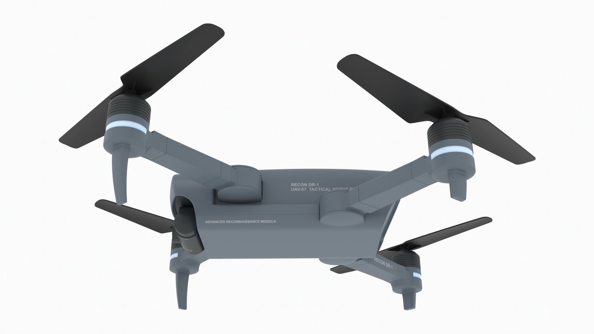 Recon Drone DR-1 model https://p.turbosquid.com/ts-thumb/uK/YVaI8S/5T/recon_drone_preview_10/jpg/1760469038/1920x1080/fit_q87/d60bde584b5968fa0f39cb6ae550d7f1b0b40688/recon_drone_preview_10.jpg