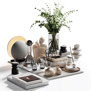 3D Decorative Set 25 model