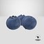 Cartoon Blueberry 3D model