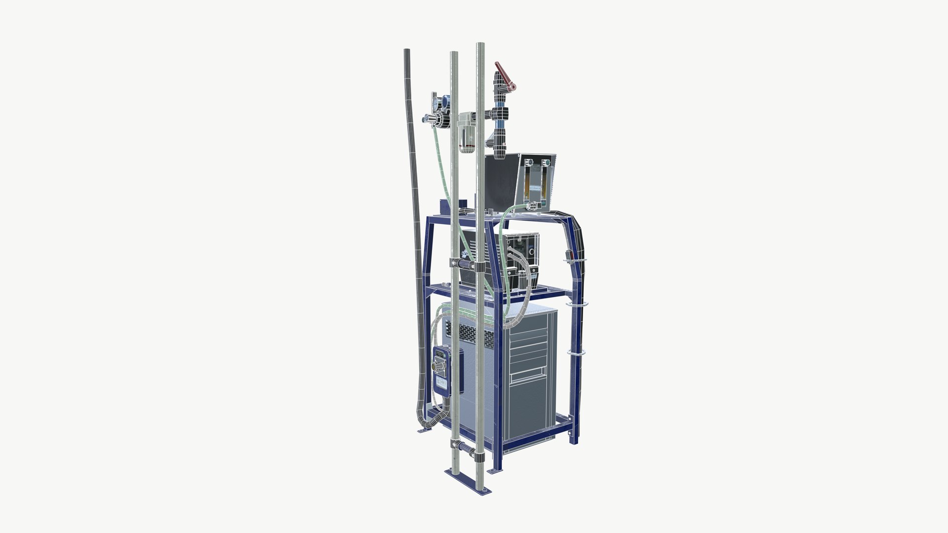 Welding Display Monitir Setup Model - TurboSquid 2259938