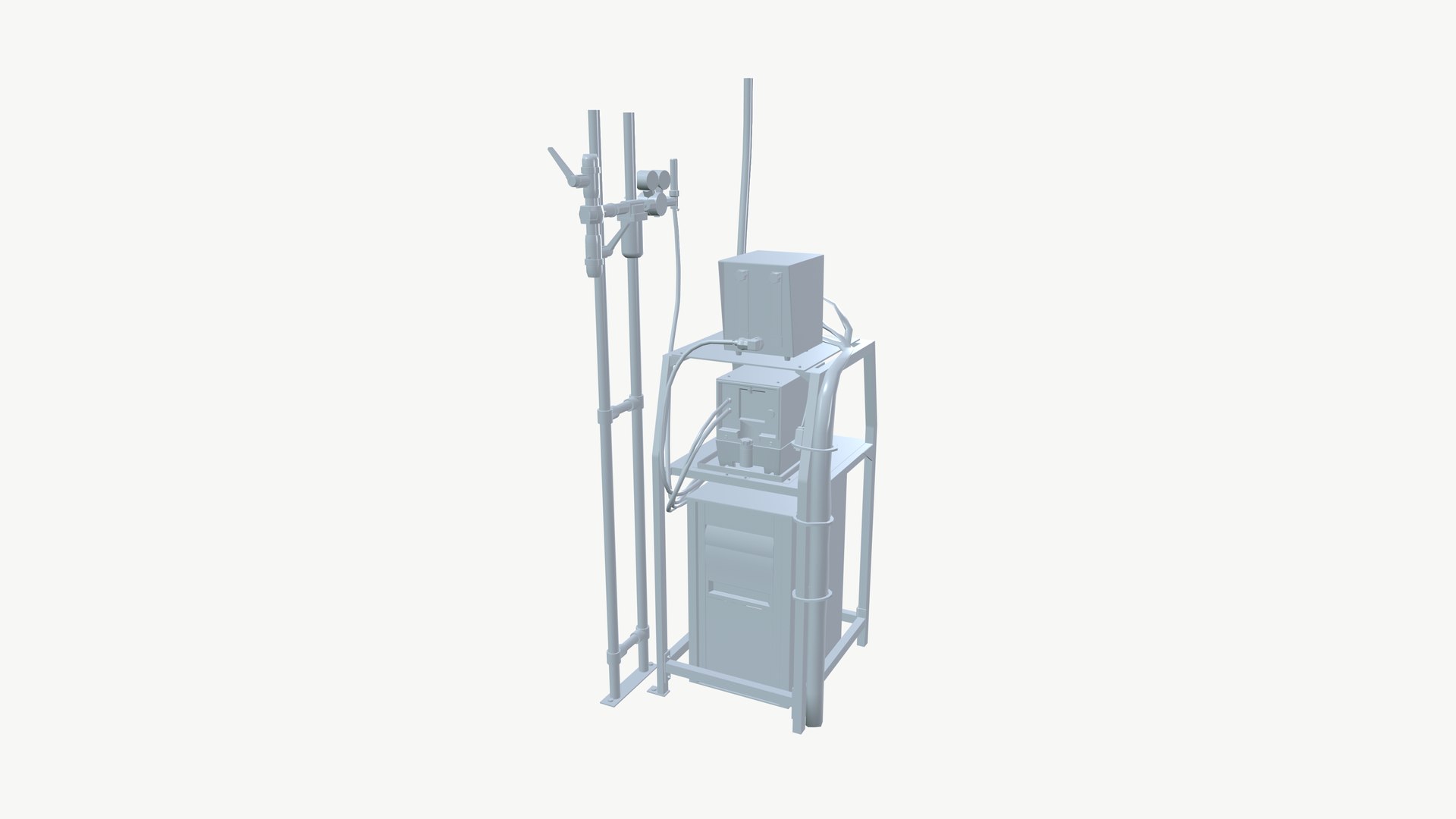 Welding Display Monitir Setup Model - TurboSquid 2259938