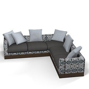 corner moooi's boutique 3d 3ds
