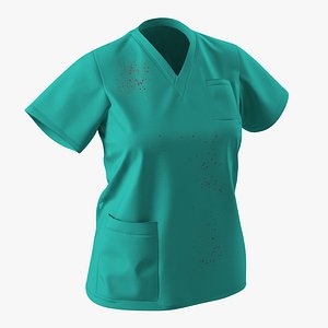 female surgeon dress 9 3d 3ds