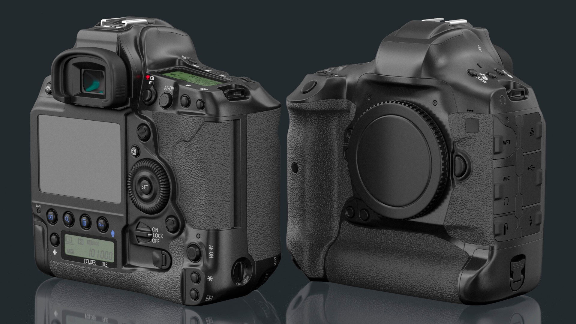 Digital Single Lens Reflex 3D Model - TurboSquid 1586962