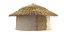 3D model African Thatched Hut