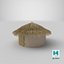 African Thatched Hut