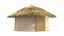African Thatched Hut