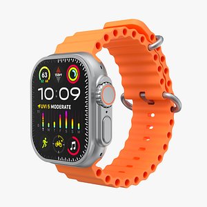 Apple Watch Ultra C 3D model