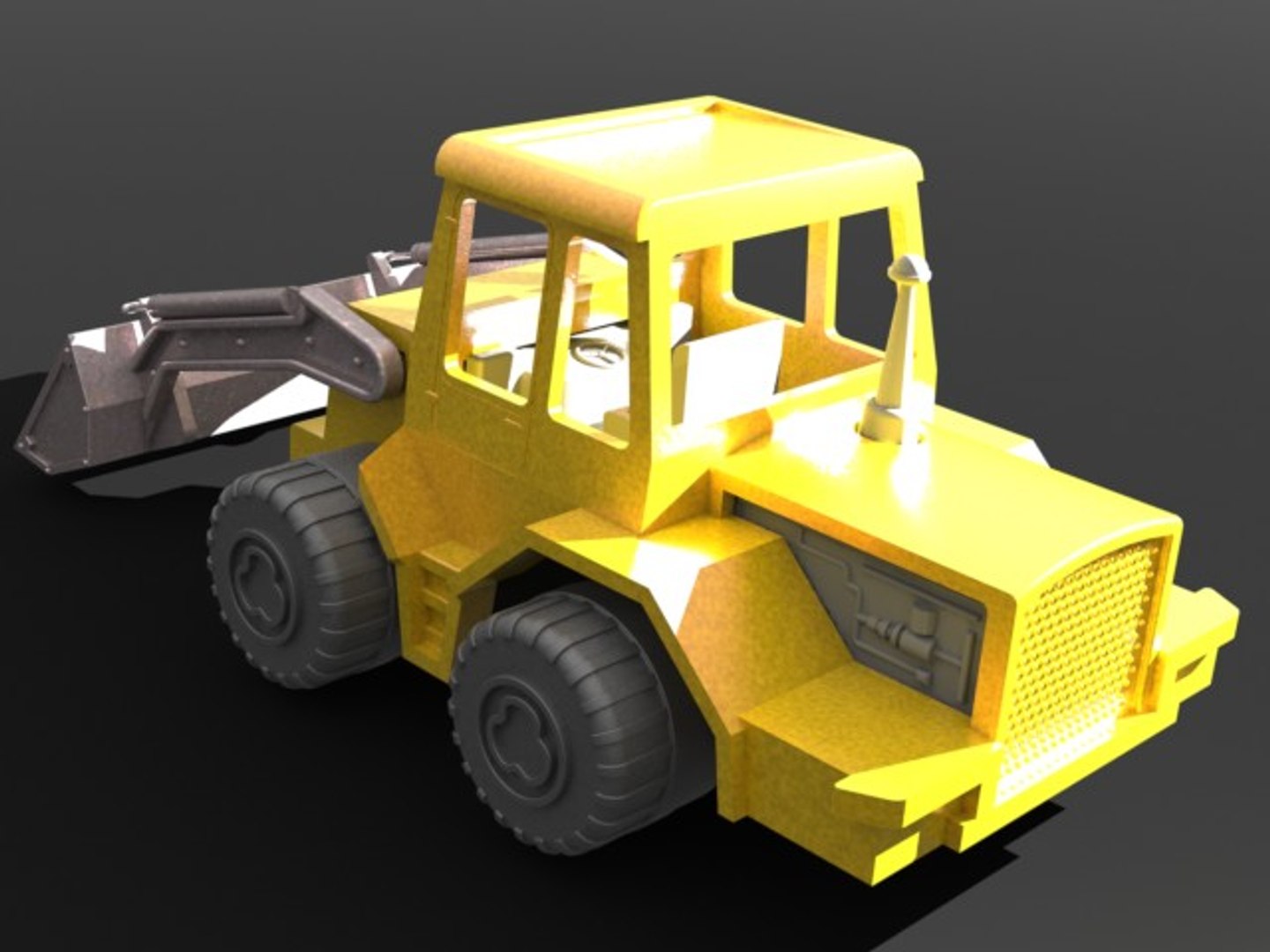 3D Toy Bulldozer - TurboSquid 1283921