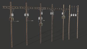 power pbr 3D model