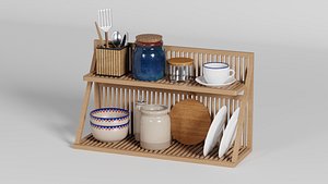 3D Kitchenware Asset Collection