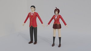 Student 3D model